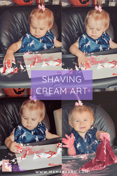 Shaving Cream Art