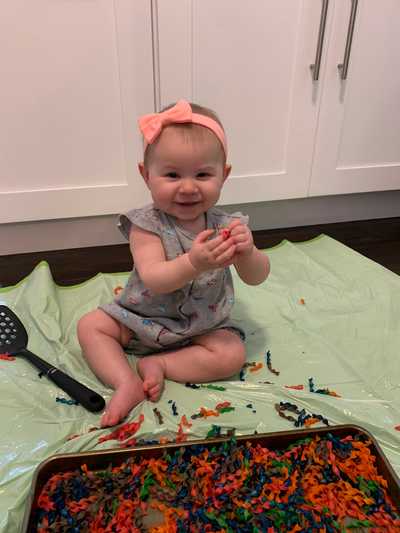 Rainbow pasta