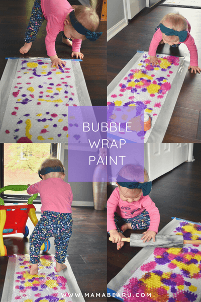 Bubble Wrap Paint